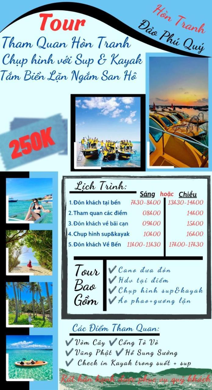Huong Duong Hotel Dao Phu Quy Eksteriør billede